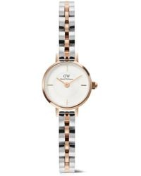 Daniel Wellington - Petite Mini Arch Three-Link Two-Tone 19Mm Watch - Lyst