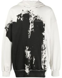 A_COLD_WALL* - Hoodie mit Pinselstrich-Print - Lyst
