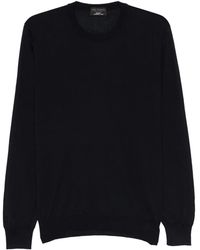 Dell'Oglio - Panelled Crew Neck Sweater - Lyst