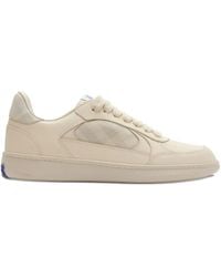 Burberry - Terrace Sneakers Mit Kariertem Einsatz - Lyst