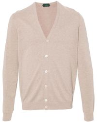 Zanone - Cárdigan con cuello en V - Lyst