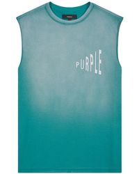 Purple Brand - Amplified Logo-Print Tank Top - Lyst