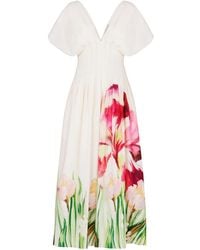 Nicholas - Sonya Midi Dress - Lyst
