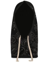 JUN/NAKAYAMA - Paisley-Print Drawstring Balaclava - Lyst