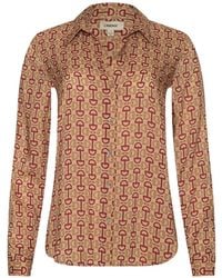 L'Agence - Holly Bluse mit Print - Lyst