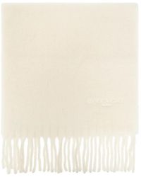 Givenchy - Wool Scarf With Fringes - Lyst