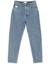 Chloé - High-Waisted Tapered Jeans - Lyst