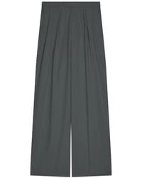 Dries Van Noten - Pleated Cotton Trousers - Lyst