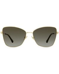 Jimmy Choo - Teso Butterfly-Frame Sunglasses - Lyst