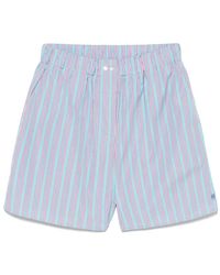 Forte Forte - Pantalones cortos a rayas - Lyst