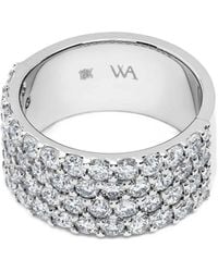 Jewels Aficionado - 18Kt Witgouden Ring Met Diamant - Lyst