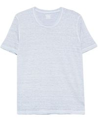 120% Lino - Crew-Neck T-Shirt - Lyst