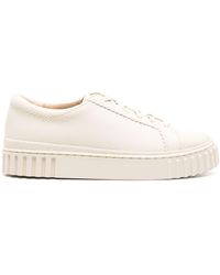 Clarks - Mayhill Walk Leather Sneakers - Lyst