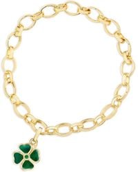 Faberge - 18kt Yellow Gold Heritage Clover Charm - Lyst