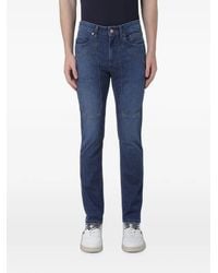 Jeckerson - Jean À Coupe Skinny Et Empiècements - Lyst