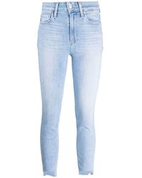 PAIGE - Jeans skinny crop Flaunt Bombshell - Lyst