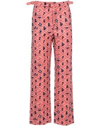 Bode - Monte Rosa Wool Trousers - Lyst