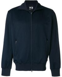 Y-3 - Logo Printed Zipped Sweatshirt - Lyst