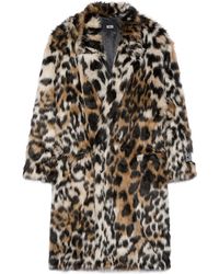 Gcds - Abrigo Con Estampado De Leopardo - Lyst