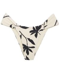 Anine Bing - Naya Floral-print Bikini Bottoms - Lyst