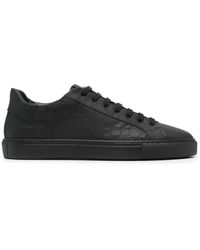 HIDE & JACK - Essence Crocodile-Embossed Leather Sneakers - Lyst