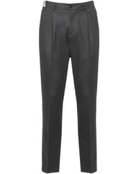 Devore - Pleated-Detail Elasticated-Waist Trousers - Lyst