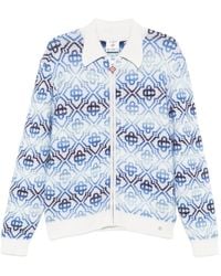 CASABLANCA - Cardigan Mit Reißverschluss - Lyst