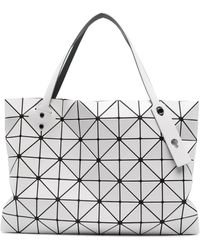 Issey Miyake - Geometric-Panelled Tote Bag - Lyst