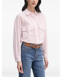 Benetton - Chemise À Rayures - Lyst