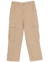 Ami Paris - Panelled Straigh-Leg Cargo Pants - Lyst