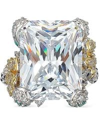 Anabela Chan - 18Kt Vermeil Diamond Cinderella Gemstone Ring - Lyst