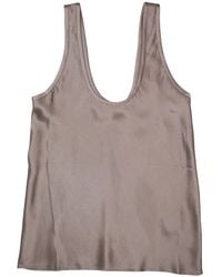 Anine Bing - Lea Scoop-Neck Top - Lyst