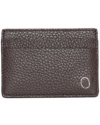 Orciani - Porte-Cartes En Cuir À Fini Martelé - Lyst