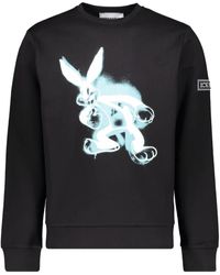 Iceberg - X Looney Tunes Sweatshirt Mit Bugs Bunny-Print - Lyst