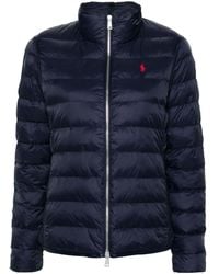 Polo Ralph Lauren - Polo Pony-Embroidered Puffer Jacket - Lyst