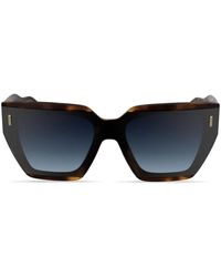 Calvin Klein - Logo-Lettering Sunglasses - Lyst