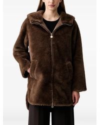 Joseph Ribkoff - Faux-Fur Hooded Jacket - Lyst