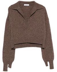 ELY ELY - V-Neck Sweater - Lyst