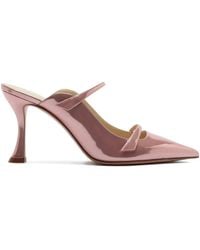 Alexandre Birman - 85Mm Tita Pointed-Toe Straps-Detail Mules - Lyst