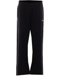 Represent - Logo-Embroidered Side-Stripe Track Pants - Lyst