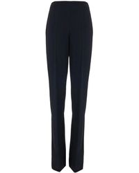 Ferragamo - Gerade Hose Mit Falten - Lyst