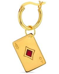 True Rocks - Ace Of Diamonds Earring - Lyst