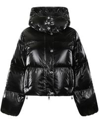 Elisabetta Franchi - Hooded Puffer Jacket - Lyst