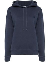 Maison Kitsuné - Hoodie Mit Ikonischem Fuchs-Motiv - Lyst