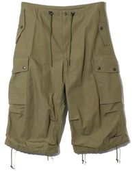 Needles - Bermudas Cargo Con Efecto Rasgado - Lyst