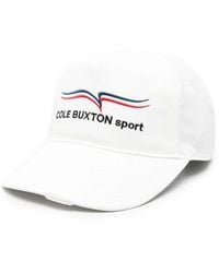 Cole Buxton - Distressed Logo-Embroidered Baseball Cap - Lyst