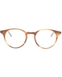 Garrett Leight - Clune Round-Frame Glasses - Lyst