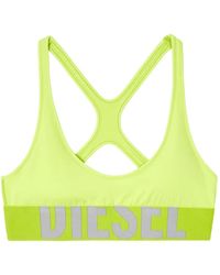 DIESEL - Allison Cross-Back Sports Bra - Lyst