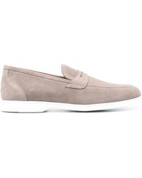 Kiton - スエード ペニーローファー - Lyst