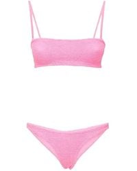 Hunza G - Gigi Crinkle Bikini - Lyst
